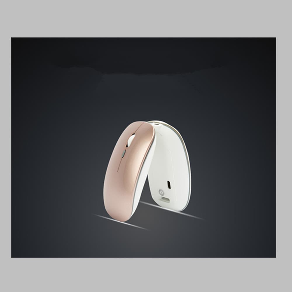Rechargeable Wireless Mouse 2.4GHz Optical Ultrathin Mice for Computer Laptop- White Rechargeable Wireless Mouse 2.4GHz Optical Ultrathin Mice for Computer Laptop- White