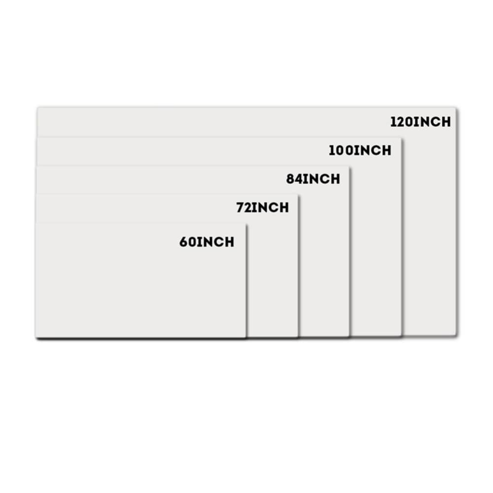 Projector Screen Portable Screen for Home Indoor Outdoor- White 60 inch Projector Screen Portable Screen for Home Indoor Outdoor- White 60 inch