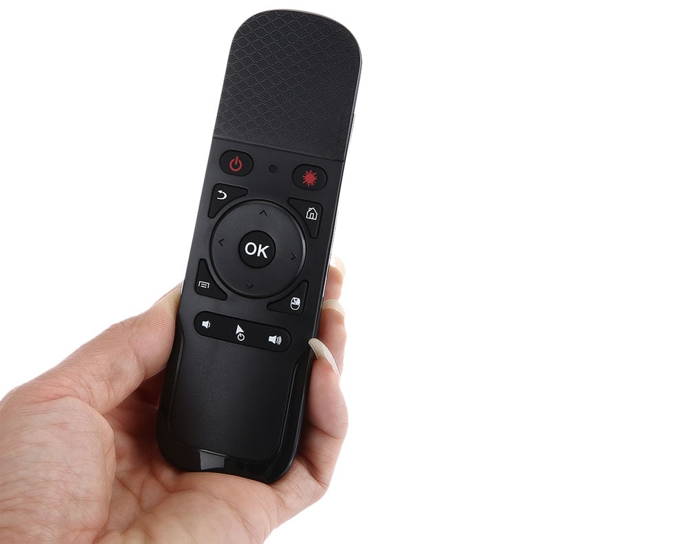 TK627 2.4GHz Handheld Wireless Air Mouse with Laser Pointer Remote Control- Black TK627 2.4GHz Handheld Wireless Air Mouse with Laser Pointer Remote Control- Black