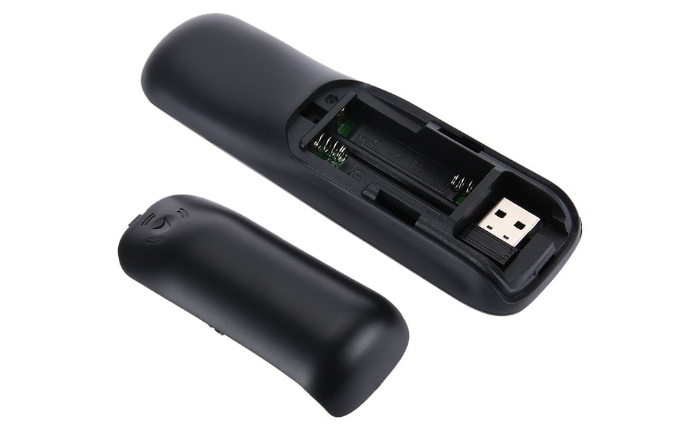 TK627 2.4GHz Handheld Wireless Air Mouse with Laser Pointer Remote Control- Black TK627 2.4GHz Handheld Wireless Air Mouse with Laser Pointer Remote Control- Black