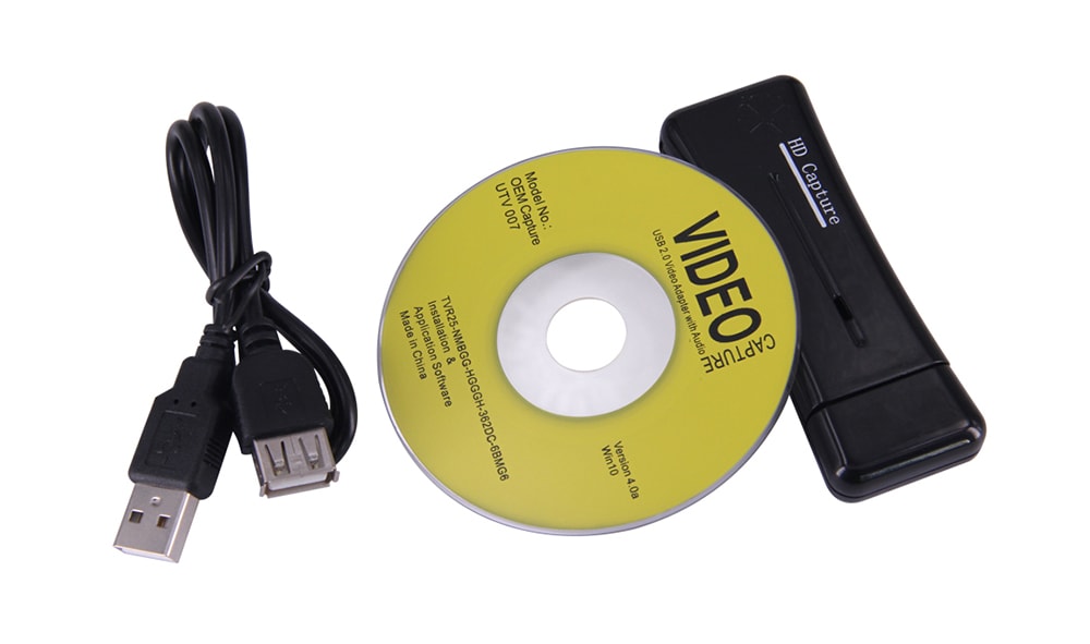 Portable USB2.0 HDMI Capture Supports 1080P- Black Portable USB2.0 HDMI Capture Supports 1080P- Black