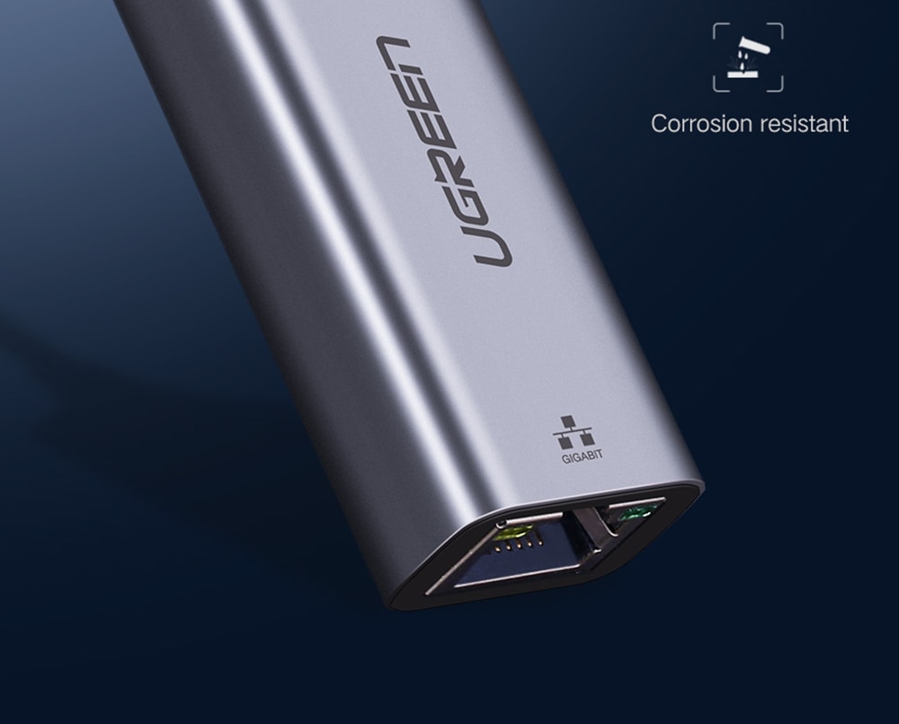 UGREEN CM209 Fast Speed Transmission / Driver Free / Smart Chipset Network Card Adapter- Dark Gray UGREEN CM209 Fast Speed Transmission / Driver Free / Smart Chipset Network Card Adapter- Dark Gray