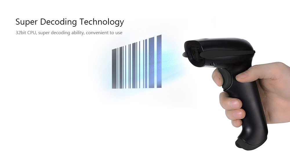 YHD - 5100 1D 2.4GHz Laser Wireless Handheld Portable Barcode Scanner- Yellow YHD - 5100 1D 2.4GHz Laser Wireless Handheld Portable Barcode Scanner- Yellow