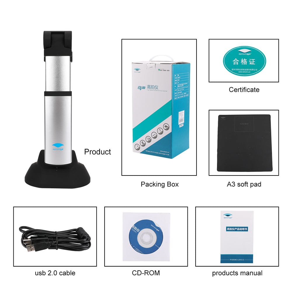 S1000A3 High Speed Autofocus Scanner 10 Million Pixel- Silver S1000A3 High Speed Autofocus Scanner 10 Million Pixel- Silver