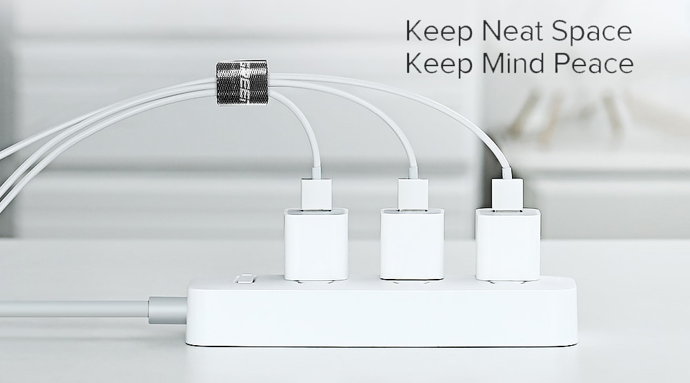 UGREEN LP124 Wire Winder Magic Tape Cable Organizer Earphone Holder Mouse Cord Protector HDMI Management 5M- Black UGREEN LP124 Wire Winder Magic Tape Cable Organizer Earphone Holder Mouse Cord Protector HDMI Management 5M- Black