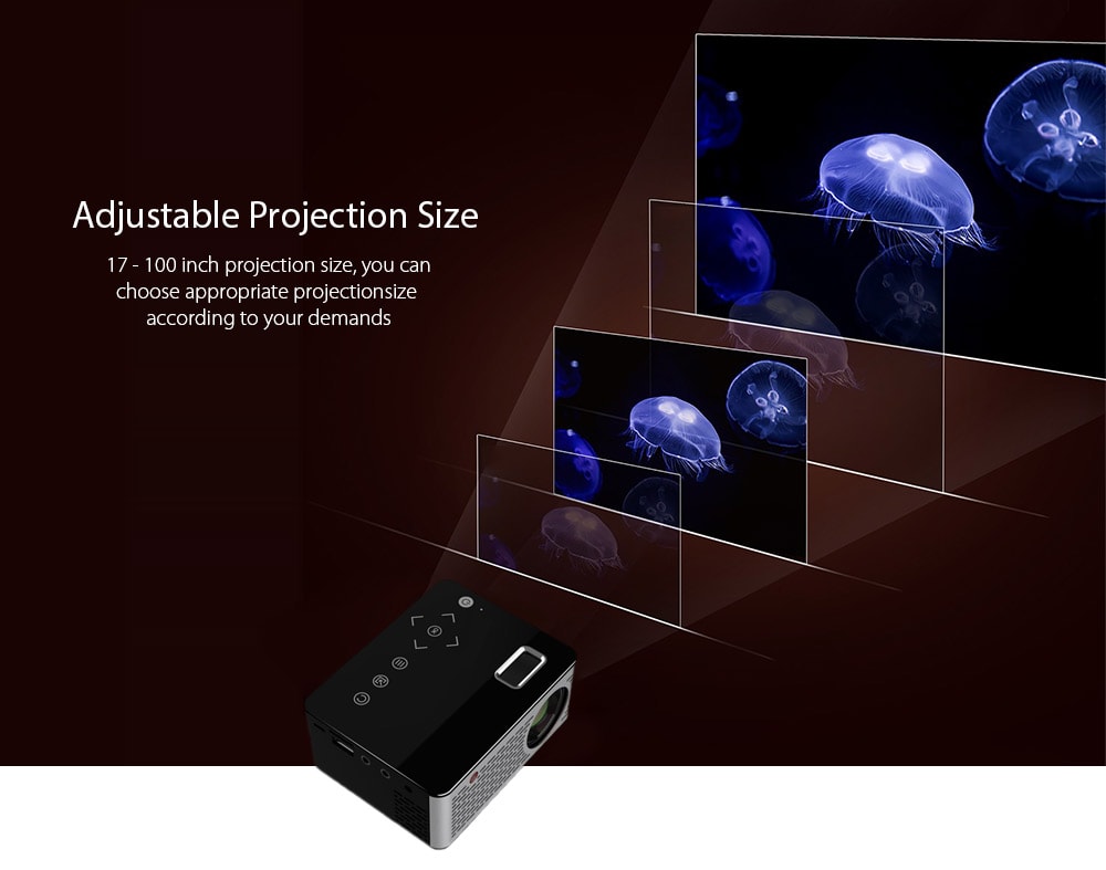 T200 LCD Home Theater Projector 320 x 240P USB / TF / HDMI / AV- Black US Plug T200 LCD Home Theater Projector 320 x 240P USB / TF / HDMI / AV- Black US Plug