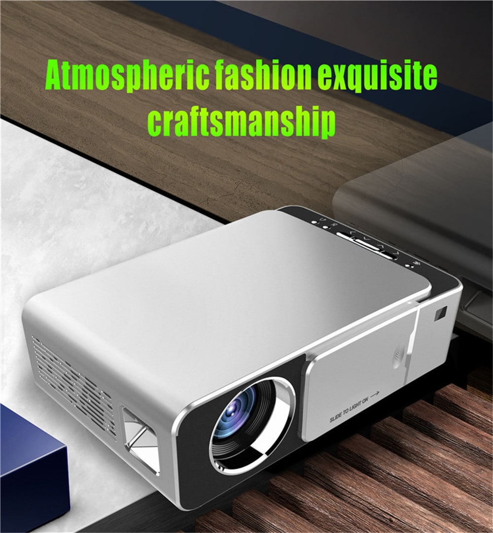 TST6 Projector Home Theater High Lumen Mini Projector- Red TST6 Projector Home Theater High Lumen Mini Projector- Red
