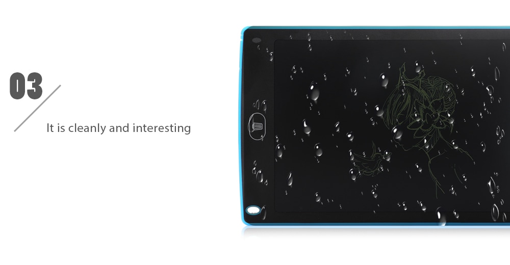 WUXING LZS85 LCD 8.5 inch Smart Graphics Tablet with Erasing Button- Blue 8.5 inch WUXING LZS85 LCD 8.5 inch Smart Graphics Tablet with Erasing Button- Blue 8.5 inch