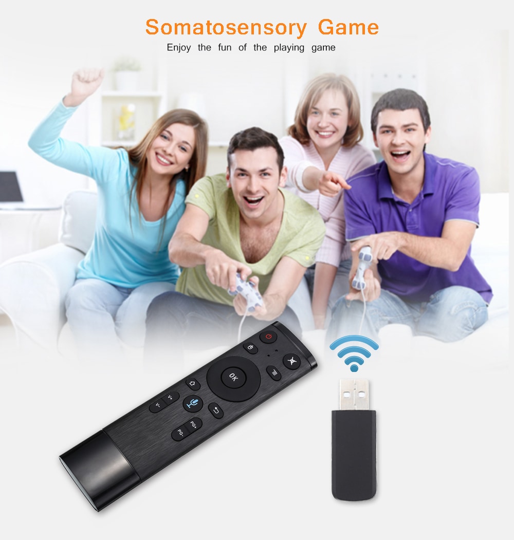 Q5 - A 2.4G Voice Function Remote Controller- Black Q5 - A 2.4G Voice Function Remote Controller- Black