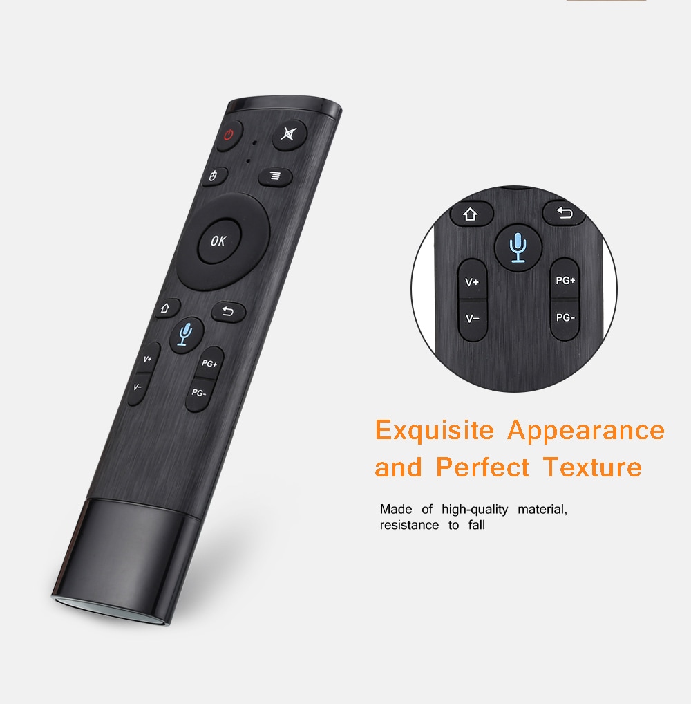 Q5 - A 2.4G Voice Function Remote Controller- Black Q5 - A 2.4G Voice Function Remote Controller- Black