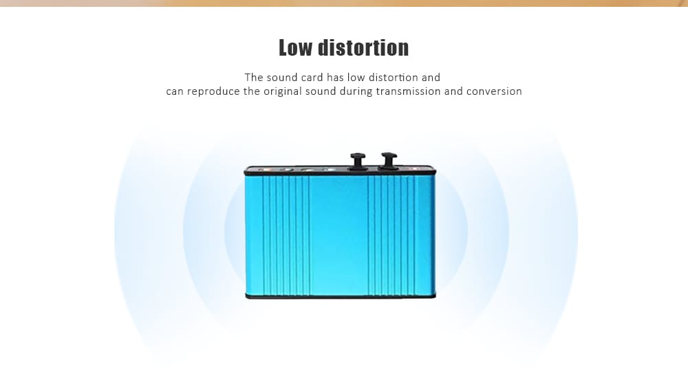 USB 6 Channel 5.1 External Optical Audio Sound Card for PC Laptop Notebook- Butterfly Blue USB 6 Channel 5.1 External Optical Audio Sound Card for PC Laptop Notebook- Butterfly Blue