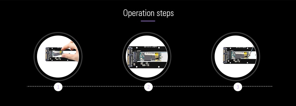 ZOMY S103 - 1N - PCBA M.2 NGFF SSD to SATA 3.0 Converter Adapter Card- Black ZOMY S103 - 1N - PCBA M.2 NGFF SSD to SATA 3.0 Converter Adapter Card- Black