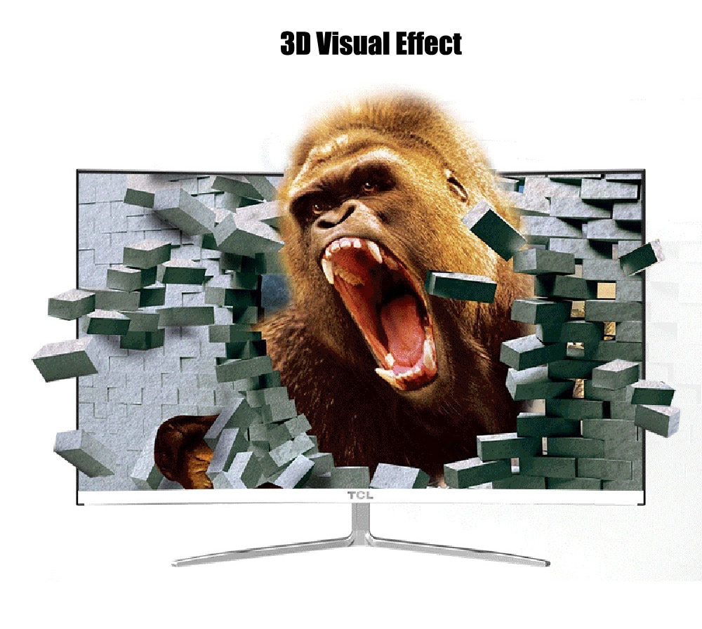 TCL T32M6C 31.5 inch LED Monitor Full HD 1080P Display- White TCL T32M6C 31.5 inch LED Monitor Full HD 1080P Display- White