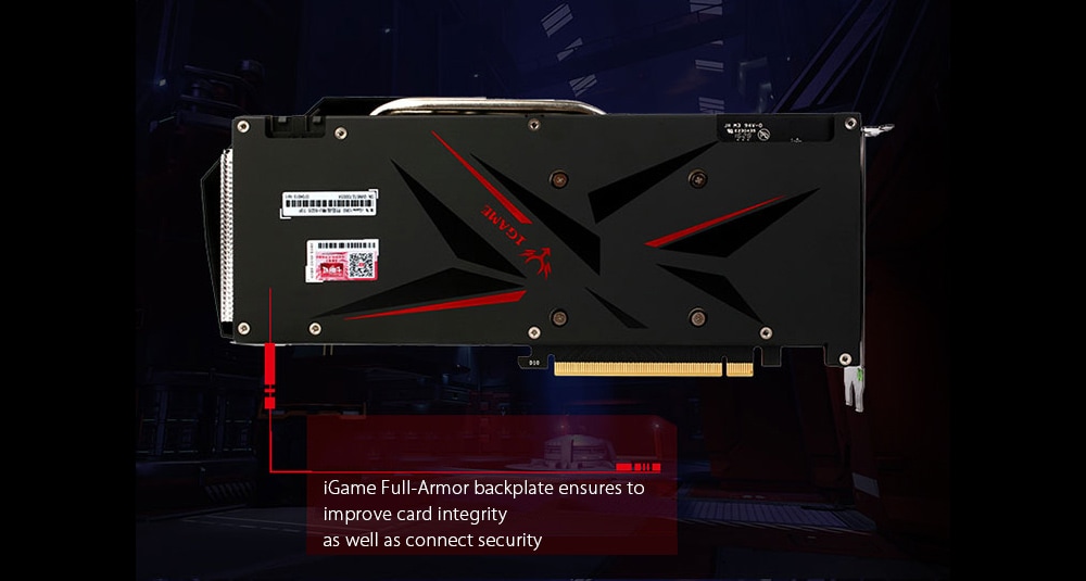 Original Colorful iGame1060 U - 3GD5 Top Graphics Card GeForce GTX 1060 GPU Chip 192bit GDDR5- Black Original Colorful iGame1060 U - 3GD5 Top Graphics Card GeForce GTX 1060 GPU Chip 192bit GDDR5- Black