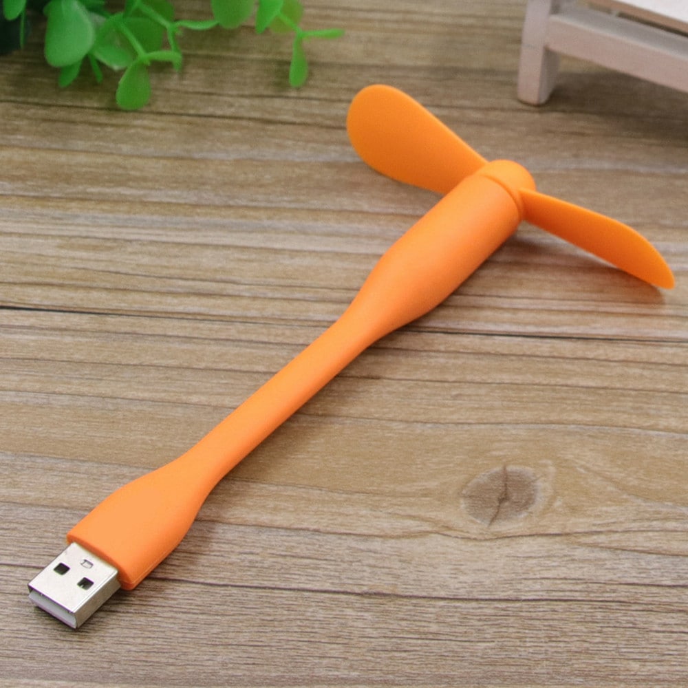 Tiny Flexible Detachable USB Fan Low Power Consumption- Black Tiny Flexible Detachable USB Fan Low Power Consumption- Black
