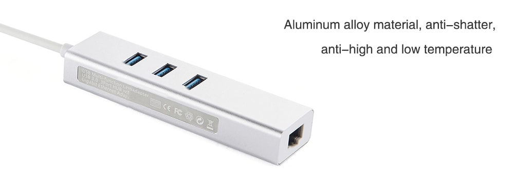 USB Multi-function Lan Adapter- Battleship Gray USB Multi-function Lan Adapter- Battleship Gray