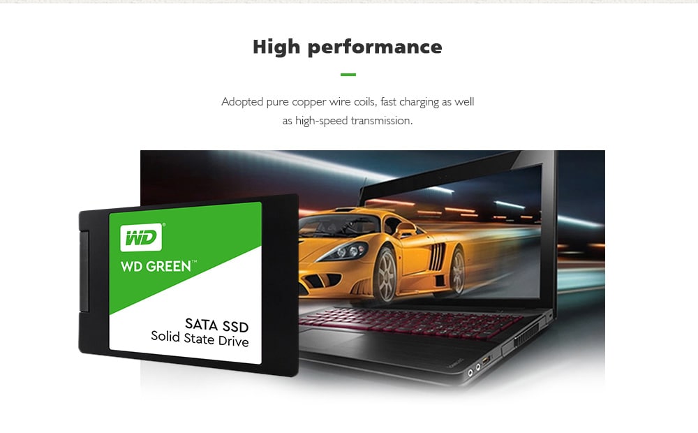 WD Green 2.5Inch 120GB SATA3 SSD- Green 120GB WD Green 2.5Inch 120GB SATA3 SSD- Green 120GB