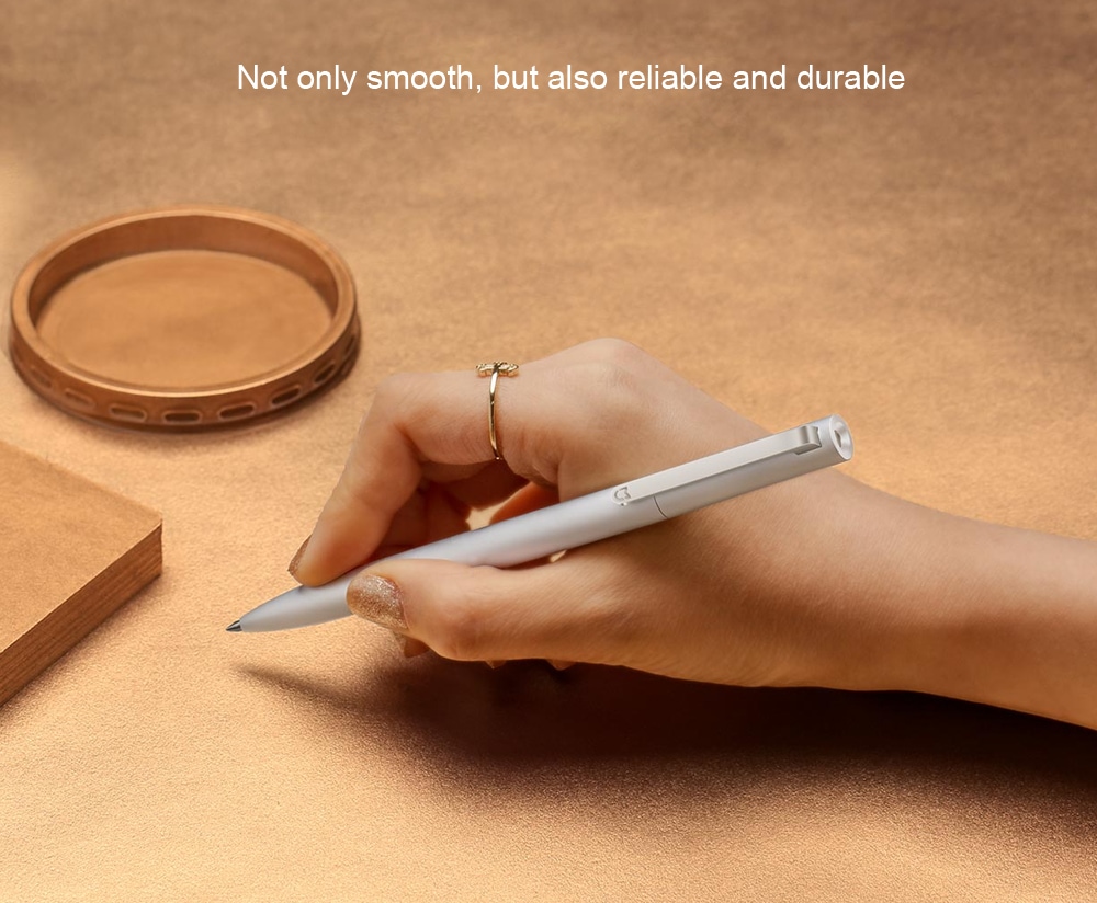Original Xiaomi 0.5mm Sign Pen Writing Stationery- Golden Original Xiaomi 0.5mm Sign Pen Writing Stationery- Golden