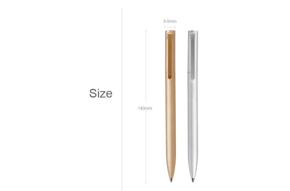 Original Xiaomi 0.5mm Sign Pen Writing Stationery- Golden Original Xiaomi 0.5mm Sign Pen Writing Stationery- Golden