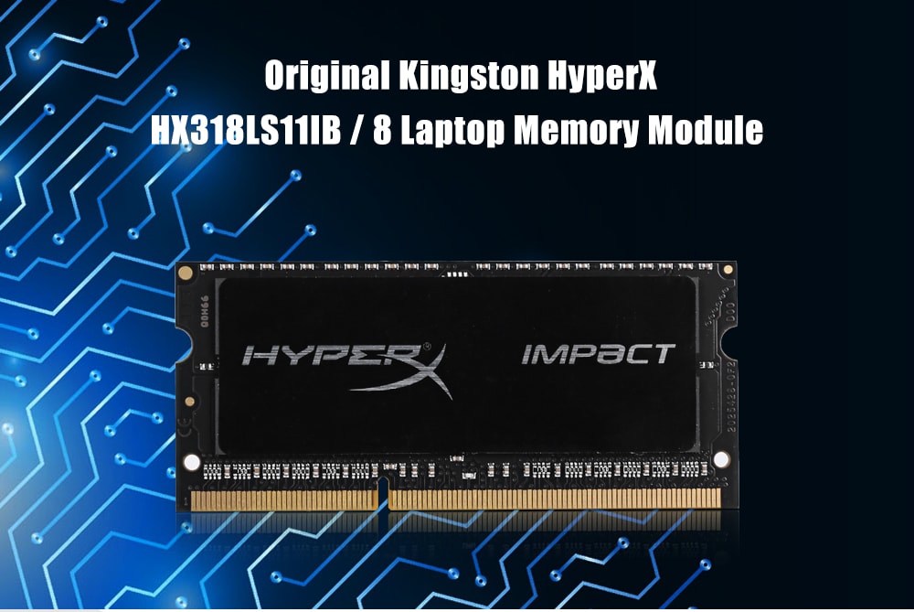 Original Kingston HyperX HX318LS11IB / 8 8GB Laptop Memory Module DDR3L 1866MHz- Black Original Kingston HyperX HX318LS11IB / 8 8GB Laptop Memory Module DDR3L 1866MHz- Black