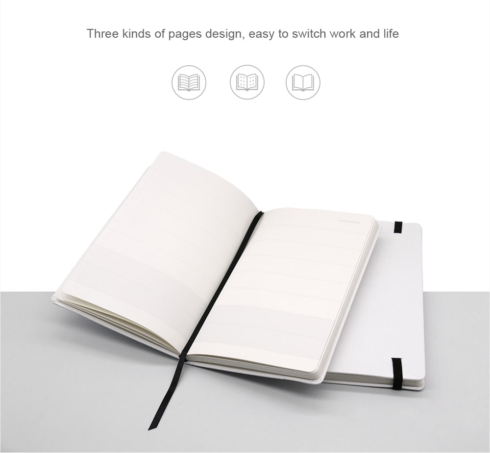 Original Xiaomi PU Leather Cover Notebook Writing Book- Black Original Xiaomi PU Leather Cover Notebook Writing Book- Black