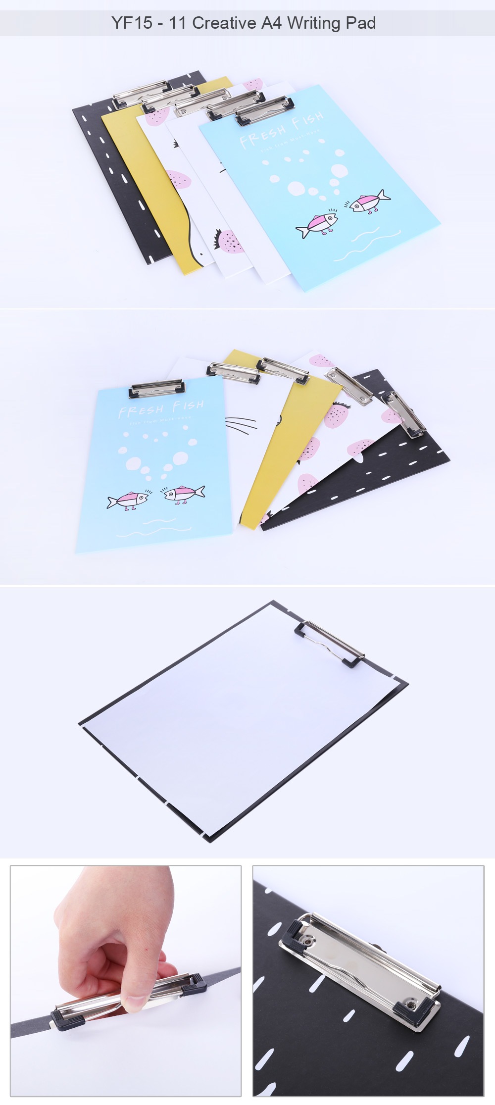YF15 - 11 Creative A4 Writing Pad for Student- Blue YF15 - 11 Creative A4 Writing Pad for Student- Blue