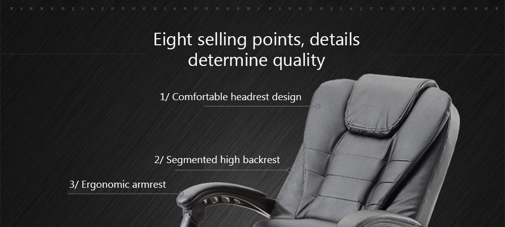 PU Office Gaming Chair- White PU Office Gaming Chair- White