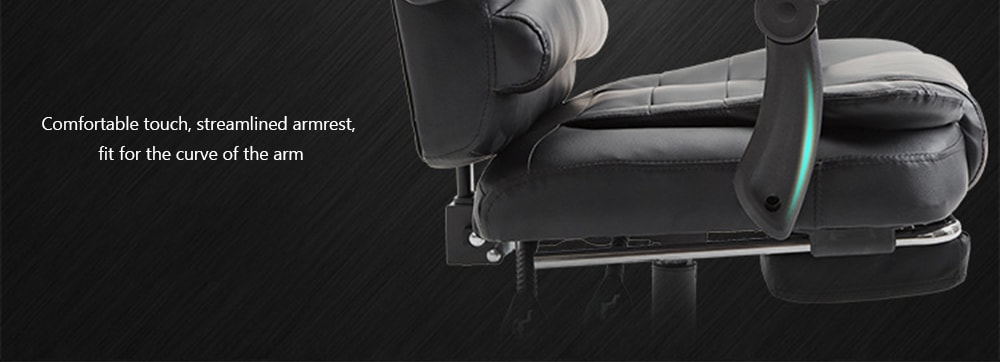 PU Office Gaming Chair- White PU Office Gaming Chair- White