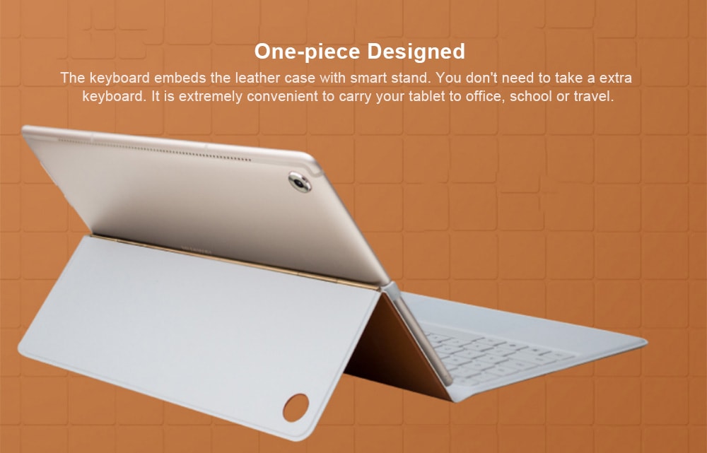 Original HUAWEI Ultra-thin One-piece Keyboard Stand Case Cover with Auto Sleep / Wake for MediaPad M5 10.8 / M5 Pro- Light Brown Original HUAWEI Ultra-thin One-piece Keyboard Stand Case Cover with Auto Sleep / Wake for MediaPad M5 10.8 / M5 Pro- Light Brown