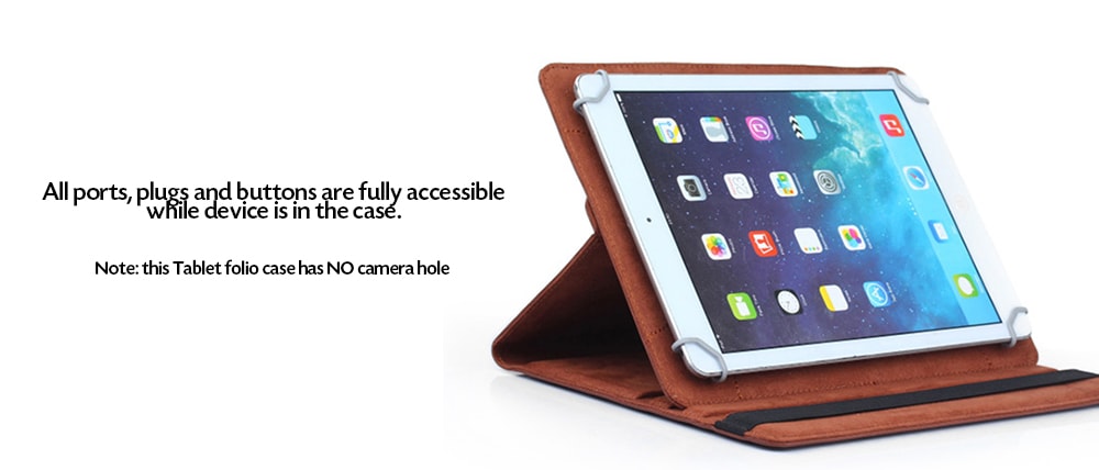 Universal Protective Cover Folio Case with Built-in 360 Rotating Stand for 9 - 10.1 inch Tablets- Love Red Universal Protective Cover Folio Case with Built-in 360 Rotating Stand for 9 - 10.1 inch Tablets- Love Red