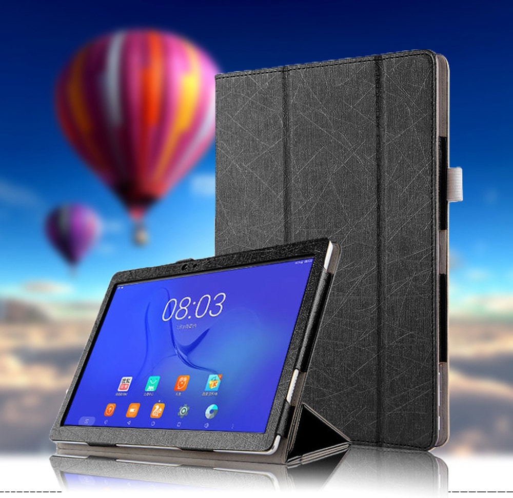 Tablet Cover Case Auto Sleep / Wake Up Function for Teclast T20- Gold Tablet Cover Case Auto Sleep / Wake Up Function for Teclast T20- Gold