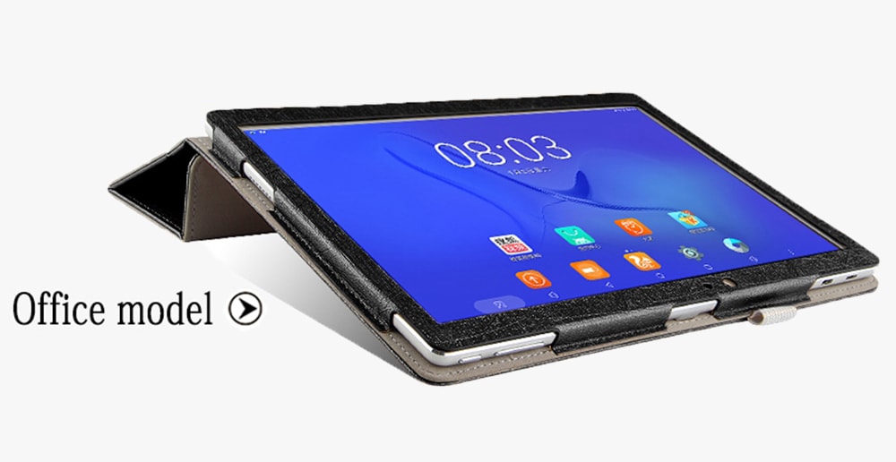 Tablet Cover Case Auto Sleep / Wake Up Function for Teclast T20- Gold Tablet Cover Case Auto Sleep / Wake Up Function for Teclast T20- Gold