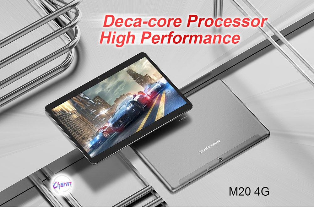 Teclast M20 4G Phablet Android 8.0 10.1 inch MT6797 ( X23) Deca Core 4GB RAM 64GB eMMC ROM Double Cameras Dual Cards Dual Standby Dual WiFi- Dark Gray Teclast M20 4G Phablet Android 8.0 10.1 inch MT6797 ( X23) Deca Core 4GB RAM 64GB eMMC ROM Double Cameras Dual Cards Dual Standby Dual WiFi- Dark Gray