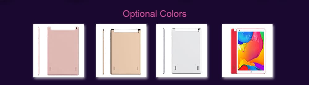 Tablet PC 10.1 inch Android 7.1 MTK6592 Octa Core 1.7Ghz 2GB RAM 32GB ROM Front 2.0MP Camera Back 8.0MP Camera 2G / 3G / 4G LTE Phone Call 5500mAh Built-in- Pink Tablet PC 10.1 inch Android 7.1 MTK6592 Octa Core 1.7Ghz 2GB RAM 32GB ROM Front 2.0MP Camera Back 8.0MP Camera 2G / 3G / 4G LTE Phone Call 5500mAh Built-in- Pink