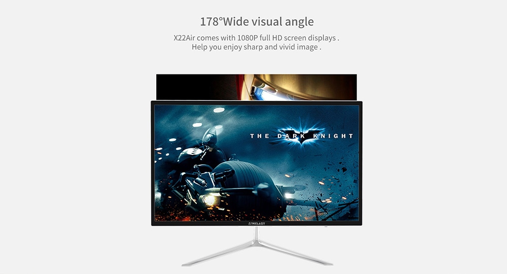 Teclast X22 Air All-in-one PC Desktop 21.5 inch DOS Intel Celeron J3160 Quad Core 1.6GHz 4GB RAM 1TB HDD HDMI- White Teclast X22 Air All-in-one PC Desktop 21.5 inch DOS Intel Celeron J3160 Quad Core 1.6GHz 4GB RAM 1TB HDD HDMI- White