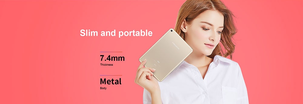 Teclast M89 Tablet PC 7.9 inch Android 7.0 MTK8176 Hexa Core 2.1GHz 3GB RAM 32GB eMMC ROM Double Cameras Dual WiFi HDMI Type-C- Champagne Teclast M89 Tablet PC 7.9 inch Android 7.0 MTK8176 Hexa Core 2.1GHz 3GB RAM 32GB eMMC ROM Double Cameras Dual WiFi HDMI Type-C- Champagne