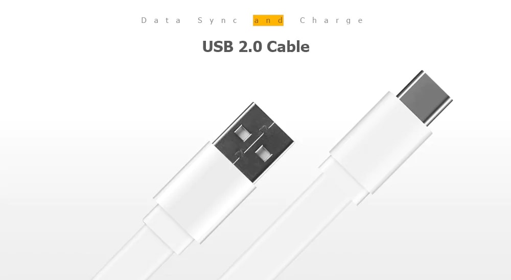Original Xiaomi Type-C Charging and Sync USB Data Cable 1.2m Fast Charge - White Original Xiaomi Type-C Charging and Sync USB Data Cable 1.2m Fast Charge - White