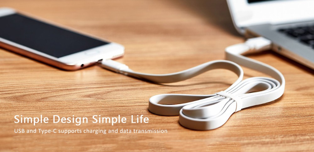 Original Xiaomi Type-C Charging and Sync USB Data Cable 1.2m Fast Charge - White Original Xiaomi Type-C Charging and Sync USB Data Cable 1.2m Fast Charge - White