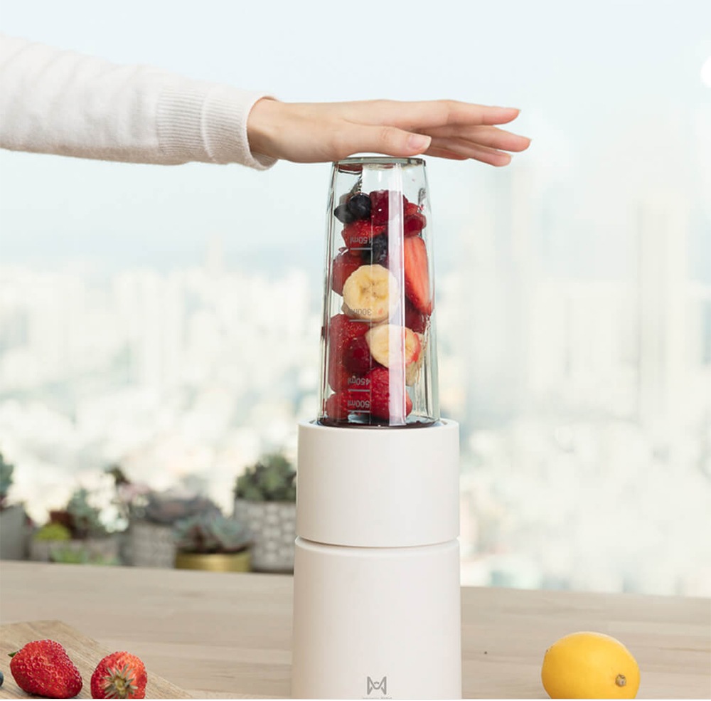 Pinlo High Speed Blender Mini Portable Juicer Fruit Vegetable Mixer Meat Grinder Food Processor- White Pinlo High Speed Blender Mini Portable Juicer Fruit Vegetable Mixer Meat Grinder Food Processor- White