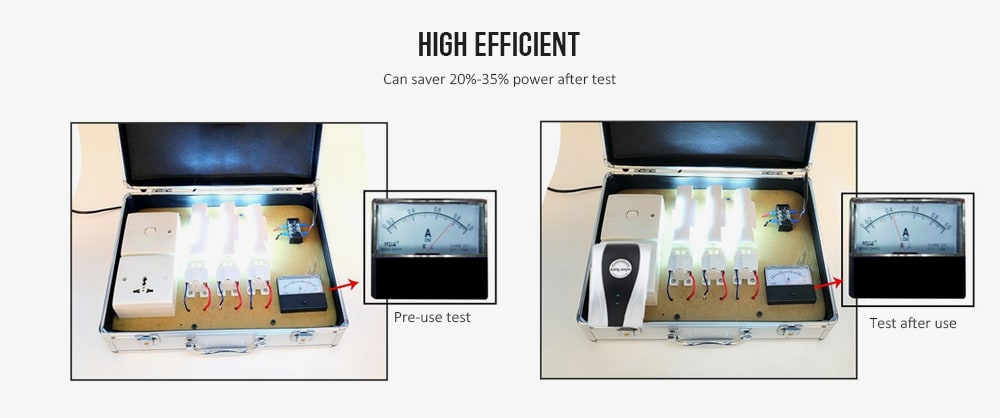 Power Electricity Energy Saver Money Saving Box 90V-250V for Household Office- Silver Power Electricity Energy Saver Money Saving Box 90V-250V for Household Office- Silver