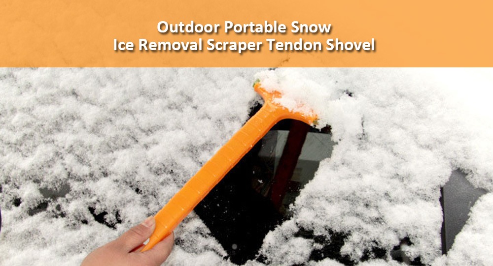 Winter Snow Ice Removal Scraper Tendon Shovel with Long Handled for Car Truck SUV Windshield Auto- Rubber Ducky Yellow Winter Snow Ice Removal Scraper Tendon Shovel with Long Handled for Car Truck SUV Windshield Auto- Rubber Ducky Yellow
