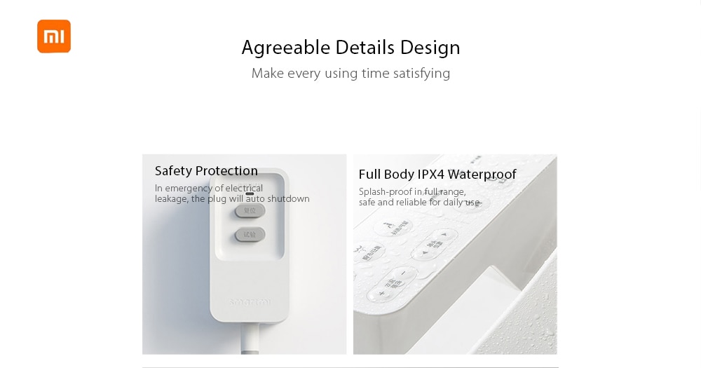 Smartmi Smart Toilet Seat Water Heated Filter Electronic Bidet Spray ( Xiaomi Ecosystem Product )- White Three Pin Chinese Plug Smartmi Smart Toilet Seat Water Heated Filter Electronic Bidet Spray ( Xiaomi Ecosystem Product )- White Three Pin Chinese Plug