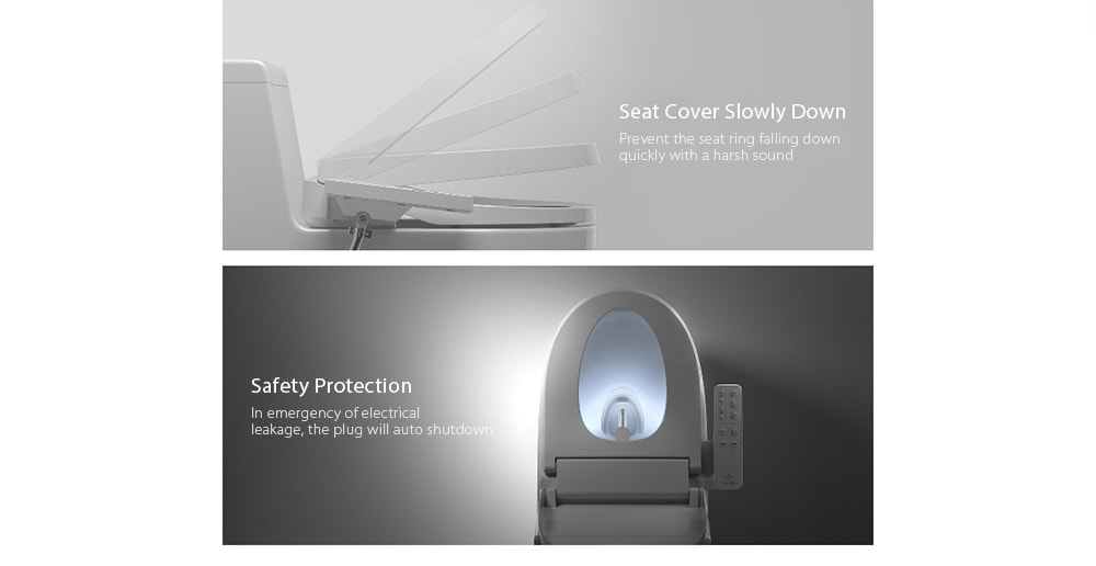 Smartmi Smart Toilet Seat Water Heated Filter Electronic Bidet Spray ( Xiaomi Ecosystem Product )- White Three Pin Chinese Plug Smartmi Smart Toilet Seat Water Heated Filter Electronic Bidet Spray ( Xiaomi Ecosystem Product )- White Three Pin Chinese Plug