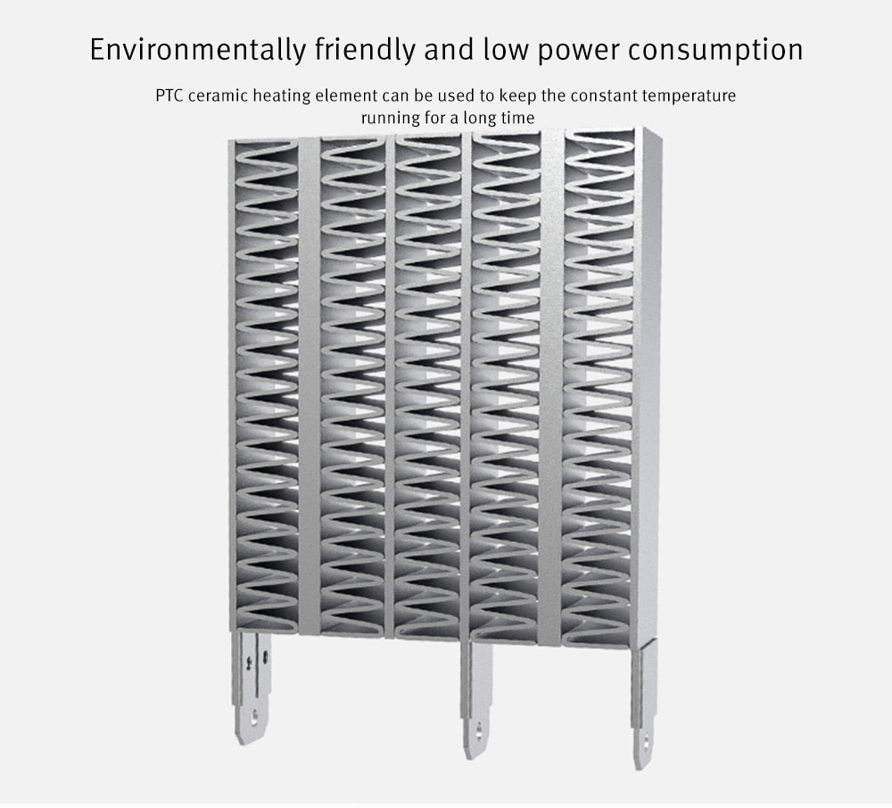 PTC Ceramic Heating Body Household Noiseless Heater from Xiaomi youpin- Platinum PTC Ceramic Heating Body Household Noiseless Heater from Xiaomi youpin- Platinum