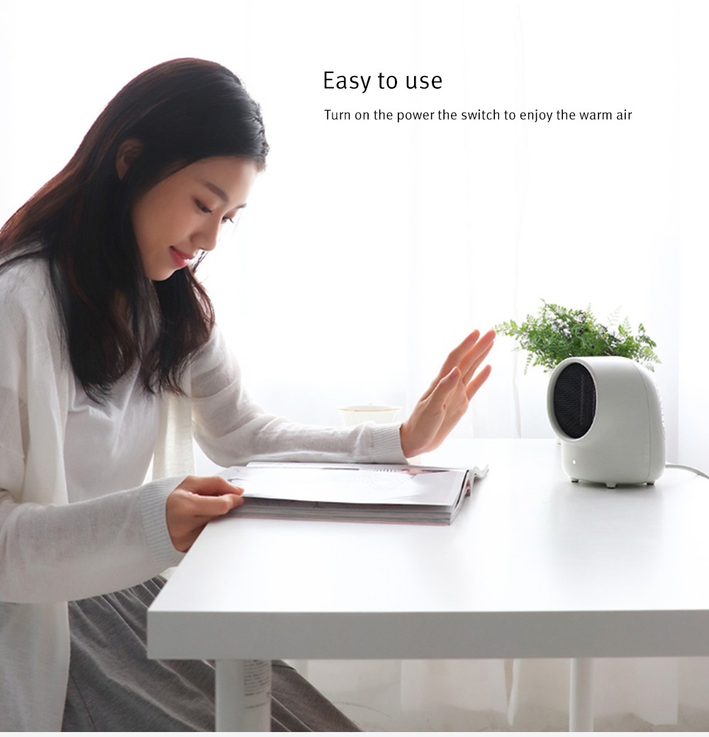 PTC Ceramic Heating Body Household Noiseless Heater from Xiaomi youpin- Platinum PTC Ceramic Heating Body Household Noiseless Heater from Xiaomi youpin- Platinum