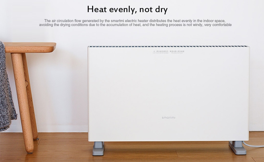 Smartmi Electric Heater Convection Heating Home Appliance- White Smartmi Electric Heater Convection Heating Home Appliance- White