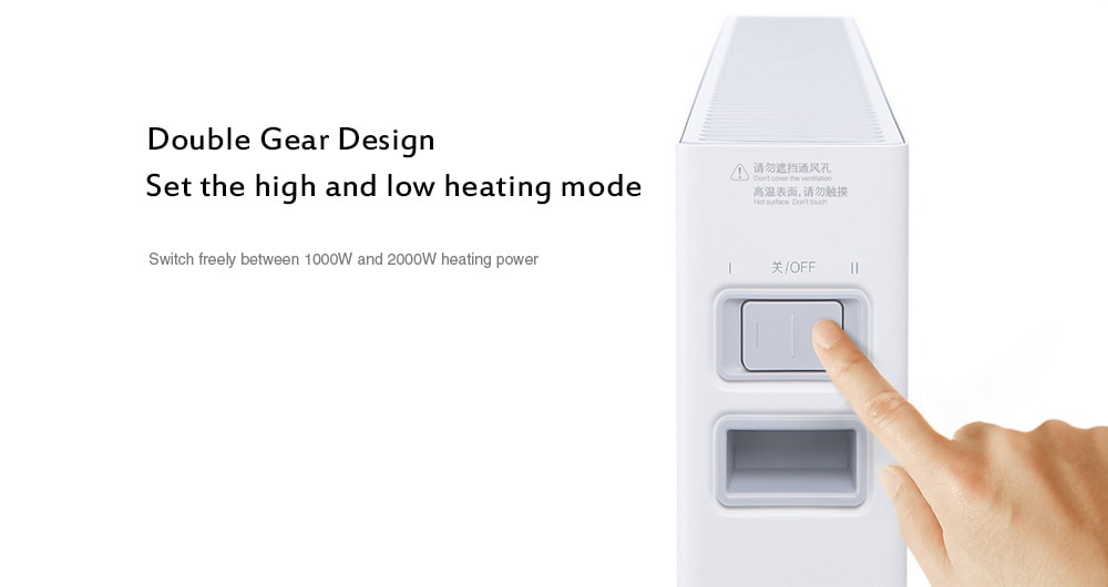 Smartmi Electric Heater Convection Heating Home Appliance- White Smartmi Electric Heater Convection Heating Home Appliance- White