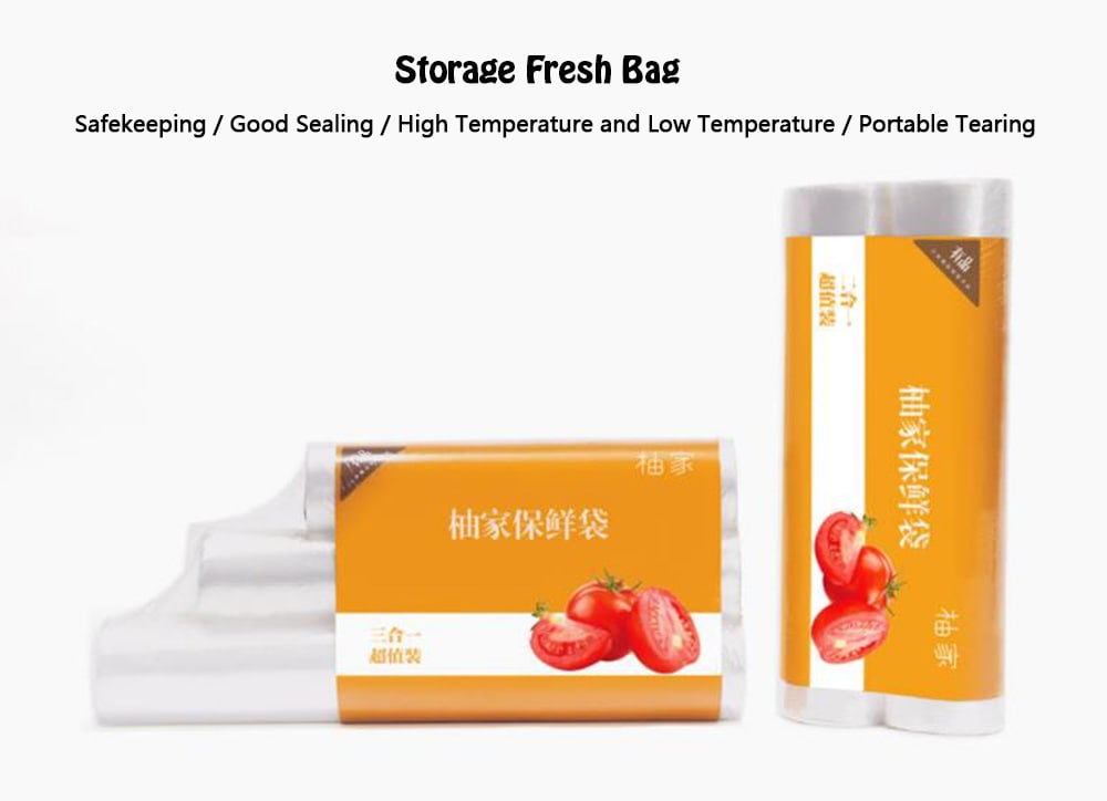 Three-in-one Value-added Home Storage Fresh Bag - Transparent Three-in-one Value-added Home Storage Fresh Bag - Transparent