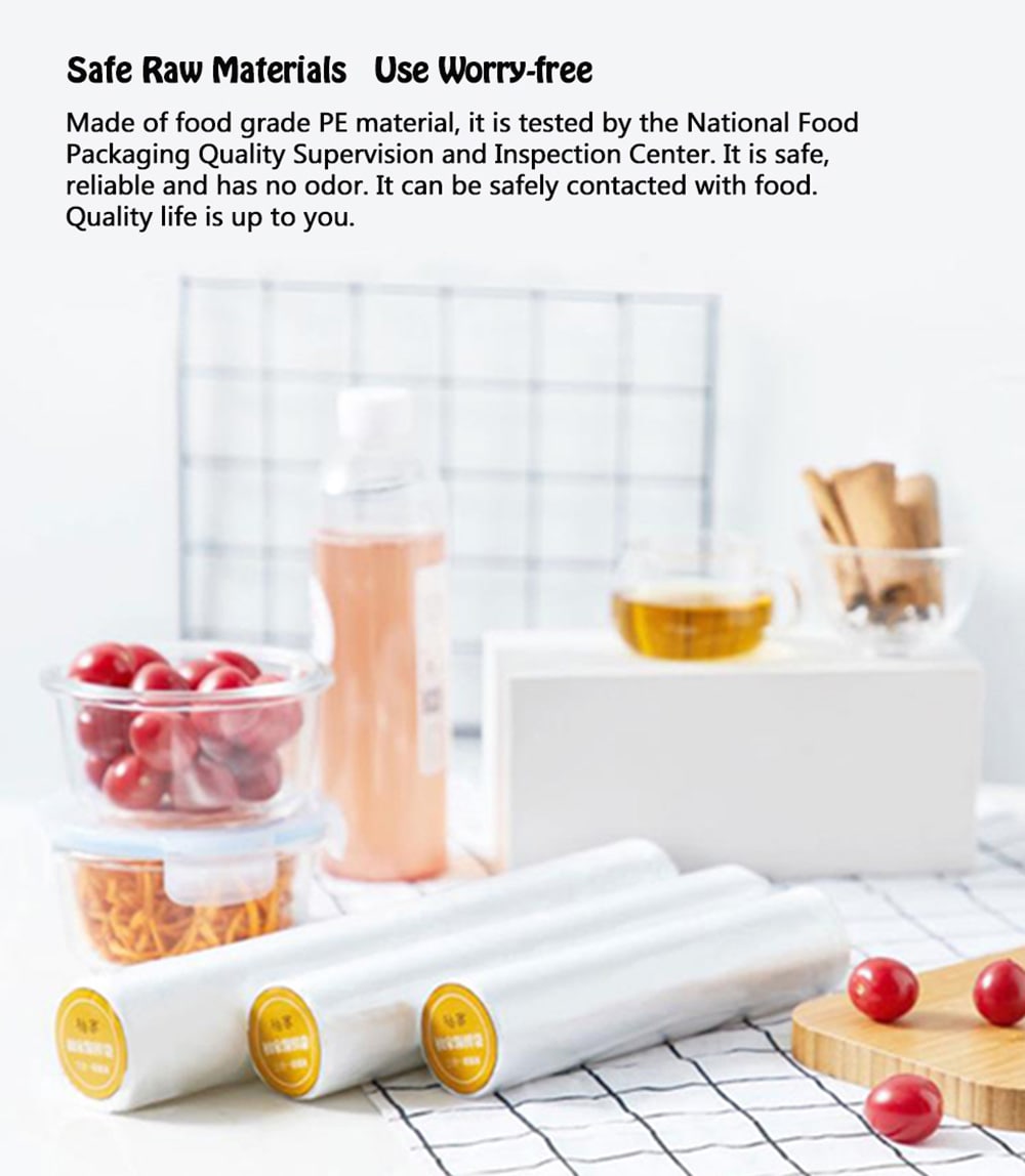 Three-in-one Value-added Home Storage Fresh Bag - Transparent Three-in-one Value-added Home Storage Fresh Bag - Transparent