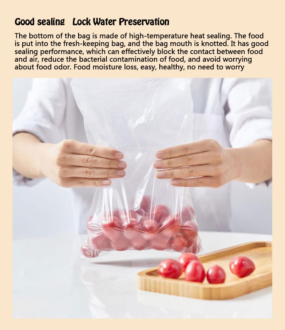 Three-in-one Value-added Home Storage Fresh Bag - Transparent Three-in-one Value-added Home Storage Fresh Bag - Transparent